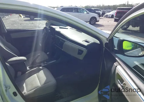 2015 Toyota Corolla Le from USA, damaged, VIN 2T1BURHE3FC396019